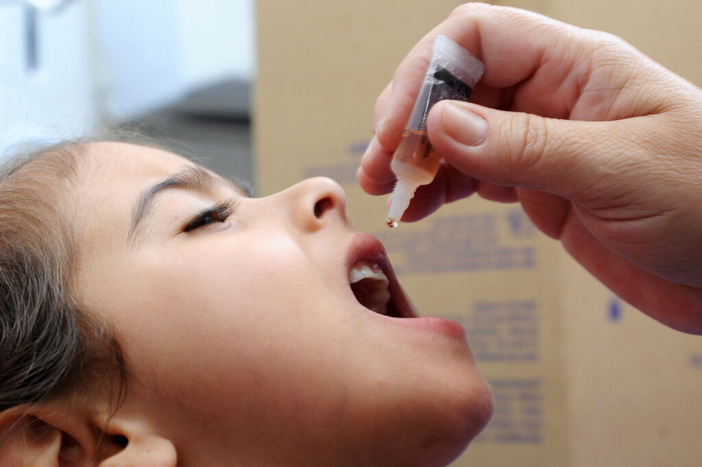 Paraná deve vacinar mais de 700 mil crianças contra a pólio