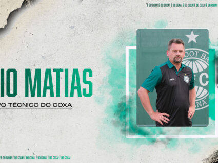 Coritiba oficializa a chegada do técnico Fábio Matias