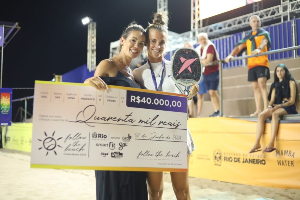 Antomi Ramos e Nicole Nobile conquistam a tríplice coroa no Follow the Beach Copacabana