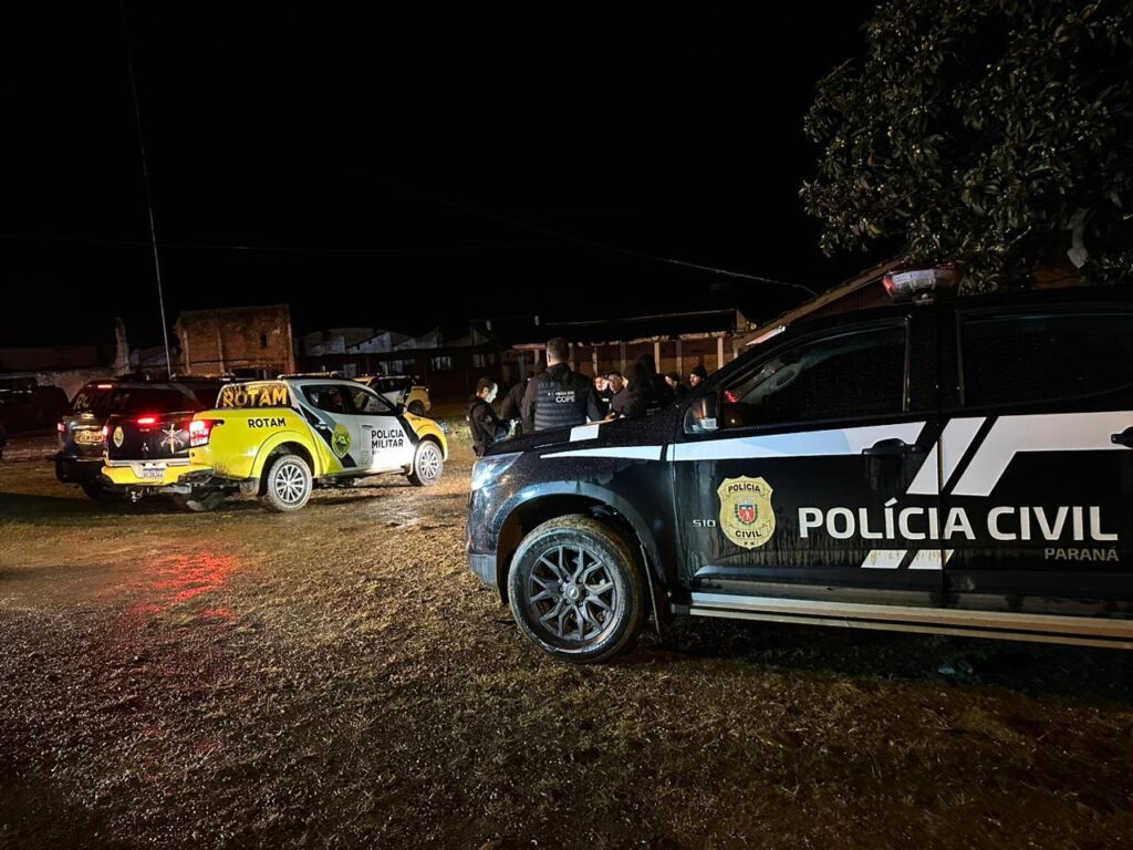 Forças de segurança realizam grande operação contra o tráfico de drogas no Paraná