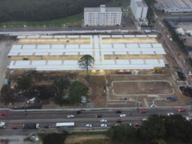 Novo terminal de ônibus de São José dos Pinhais entra na fase final de obras