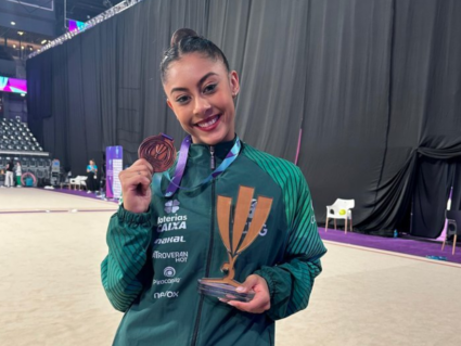 Curitibana Bárbara Domingos fatura bronze em etapa da Copa do Mundo de ginástica